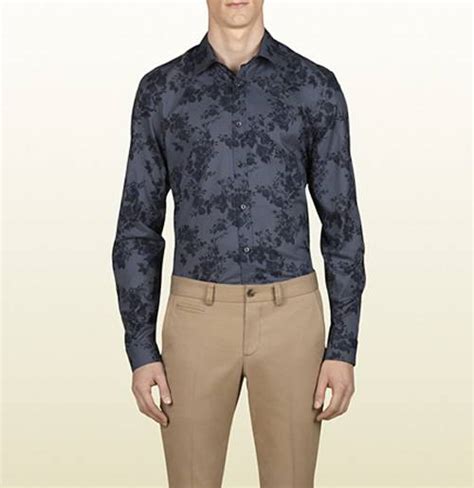 camicia gucci fiori